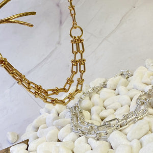 Taylor Unique Link Chain Necklace